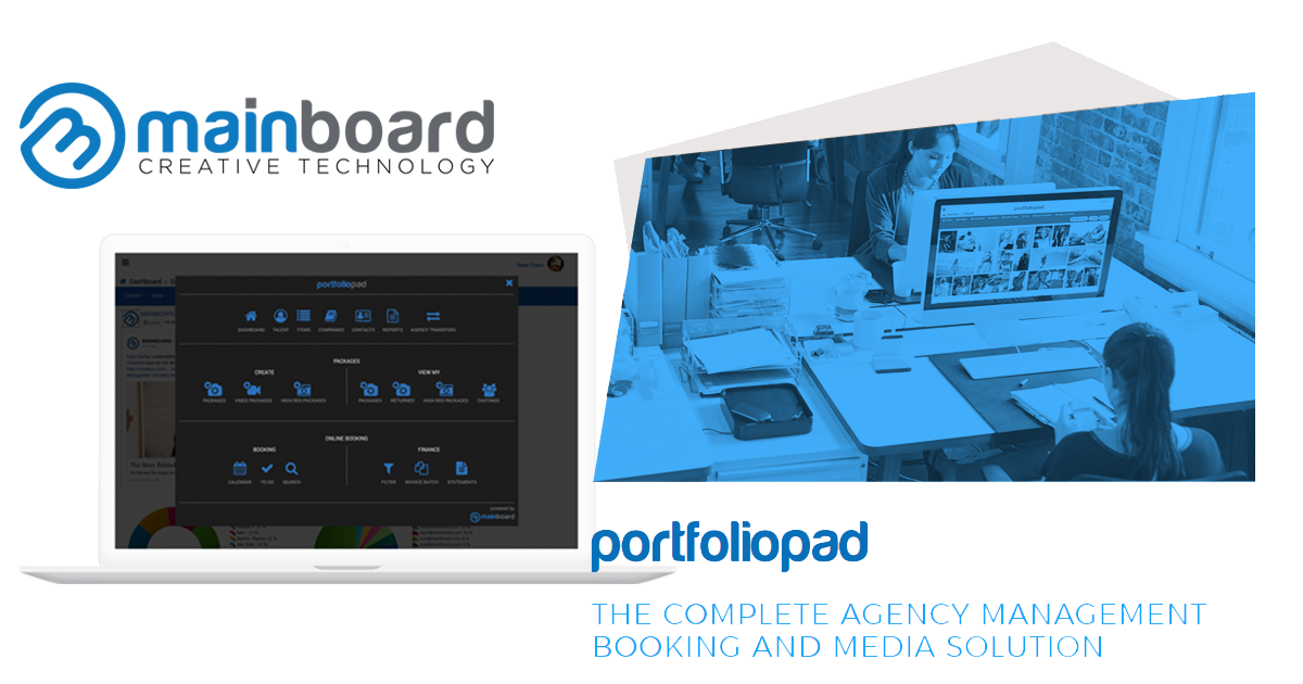 Portfoliopad Agency booking, imaging & video management ...